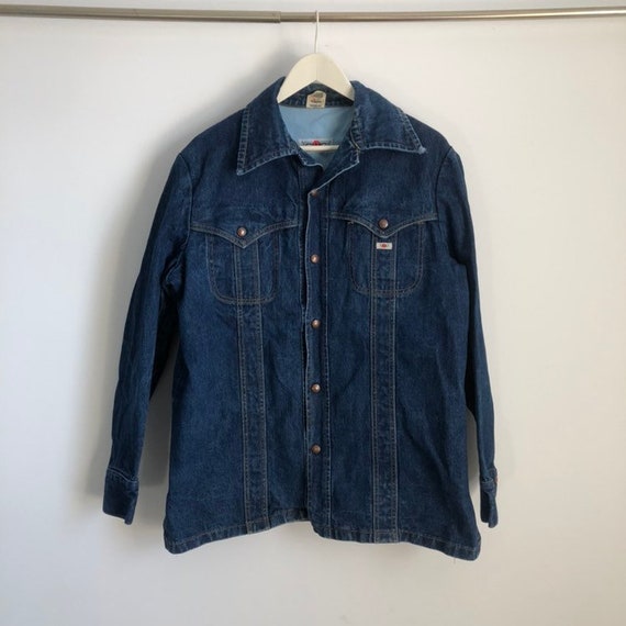 vintage denim jacket / work shirt | GWG denim | Me