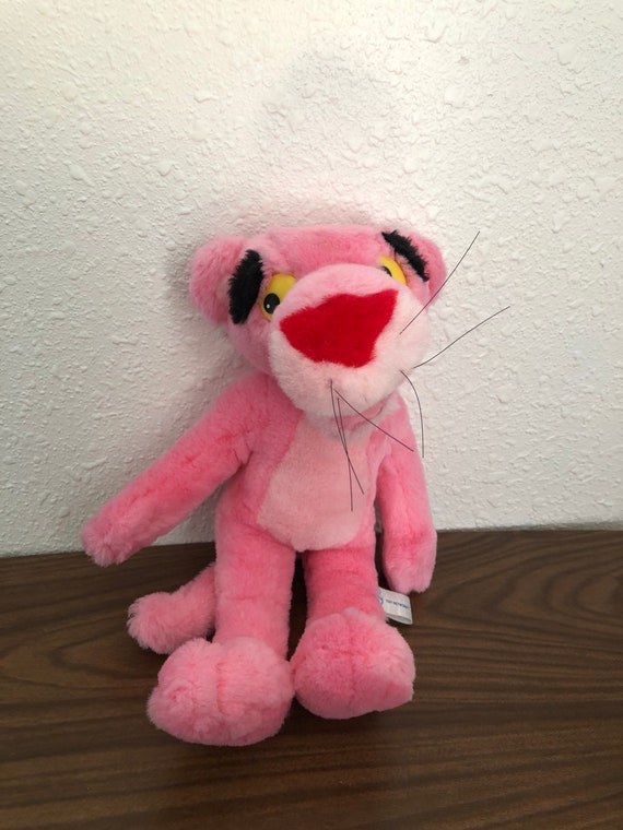 vintage pink panther stuffed animal