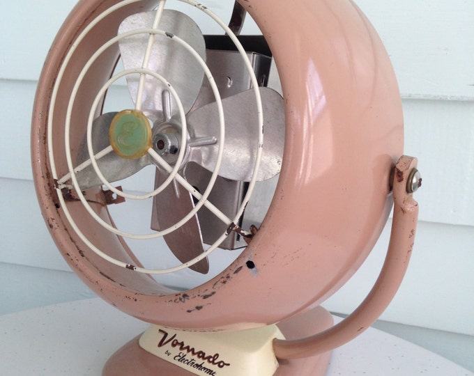 Vintage Vornado Fan, Pink Metal Fan, DISPLAY ONLY Not Working, Vornado