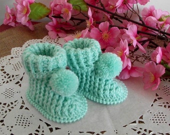 Crochet Baby Booties Pattern - Lucerito Baby crochet Shoes Pattern handmade baby booties Instant Download Baby pattern