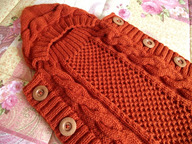 BABY COCOON Knitting Pattern Sweet Snuggle Baby Cocoon Pdf - Etsy UK