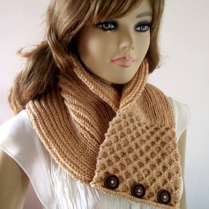 KNITTING COWL PATTERN Honey Waffle Cowl Scarf Pattern Pdf - Etsy