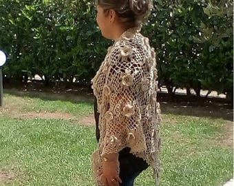 CROCHET PATTERN SHAWL women shawl  Josephine Shawl crochet pdf pattern Instant Download lace shawl for wedding braidsmaid Shawl