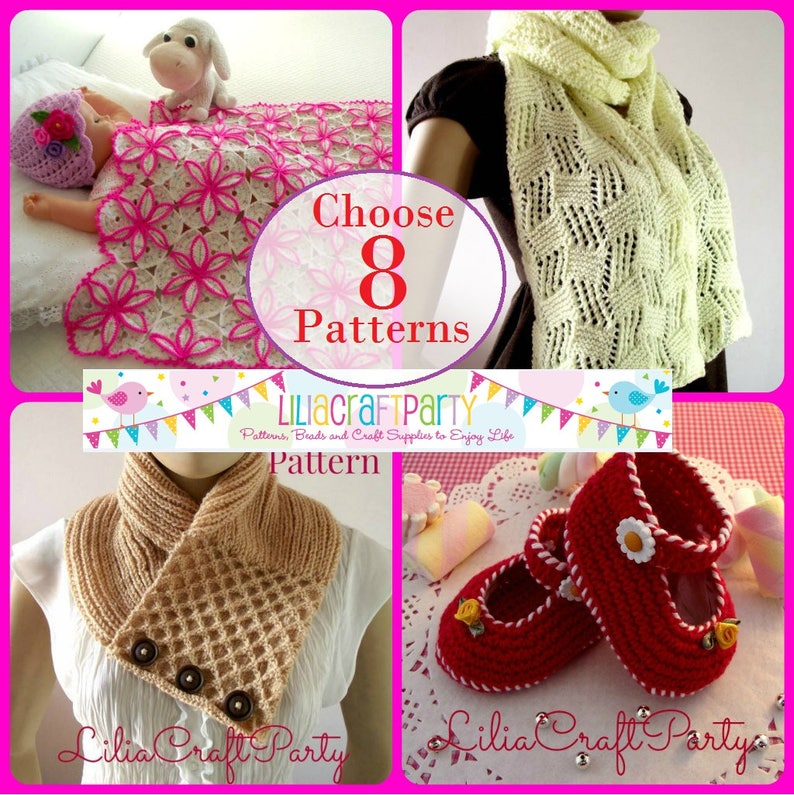 CROCHET PATTERN Baby Crochet Hat Diamonds Baby Hat Beanie Pattern pdf pattern for babies Instant Download image 8