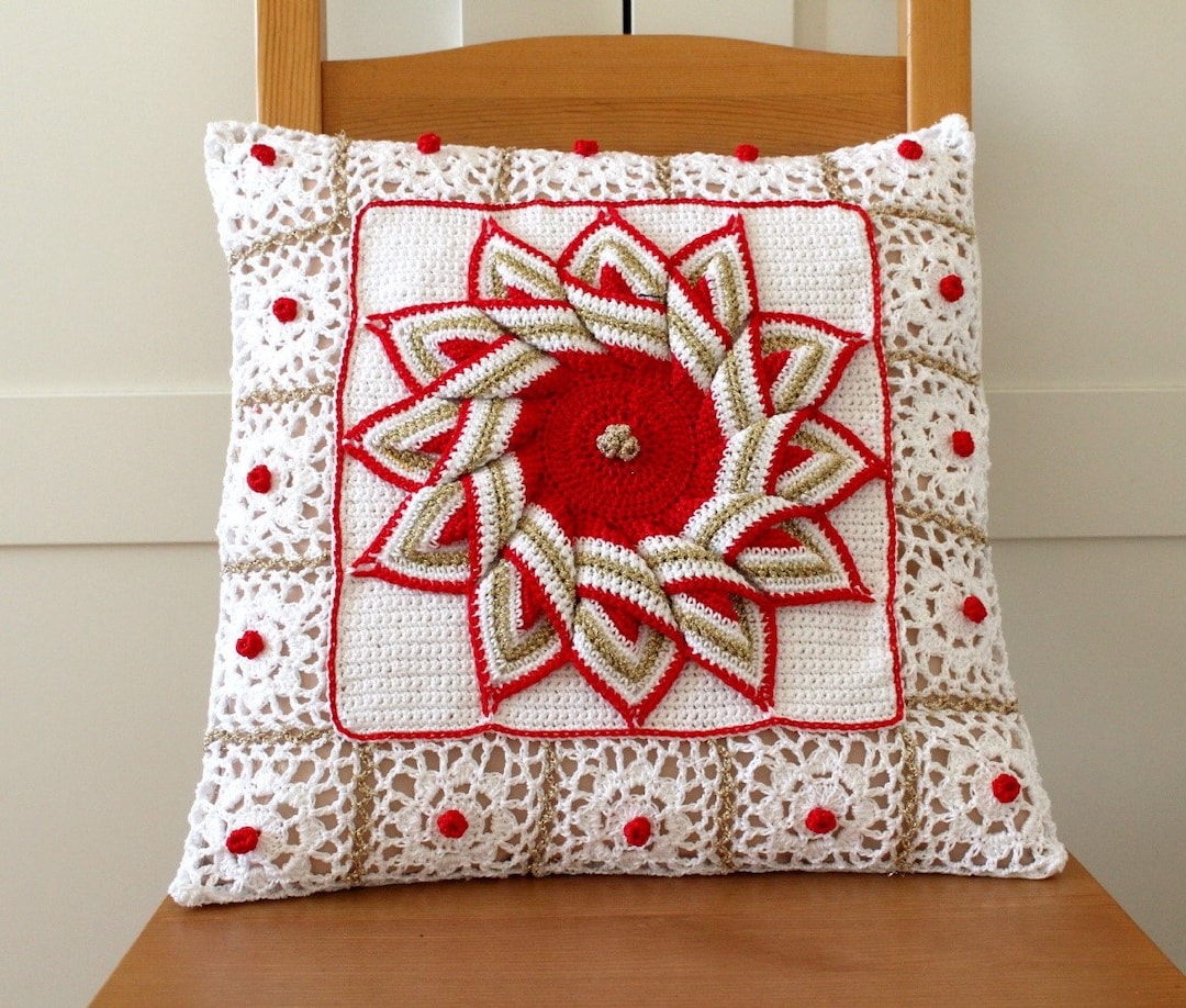 Crochet Christmas Pillow Crochet Pattern Knitting and Crochet Forum