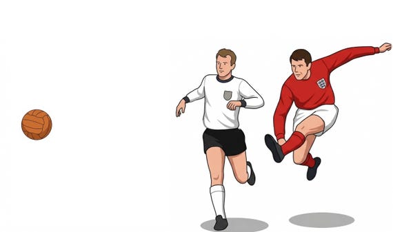 Geoff Hurst England 1966 World Cup Goal Long Sleeve Tee