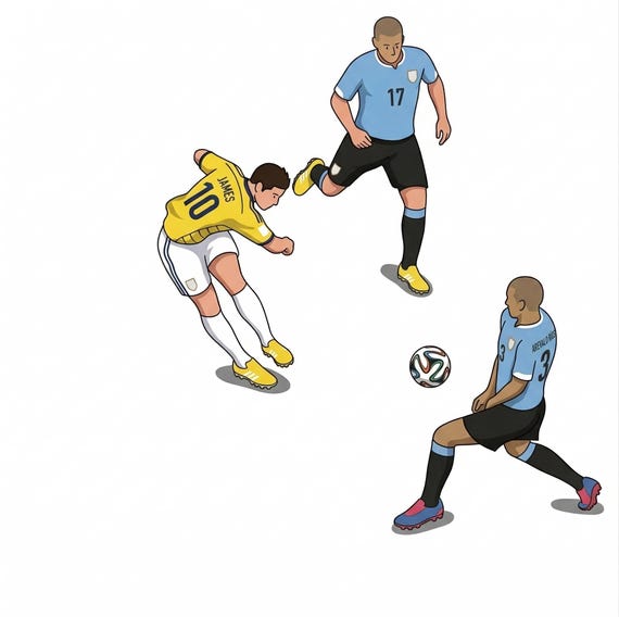 James Rodriguez 2014 World Cup Goal T-Shirt