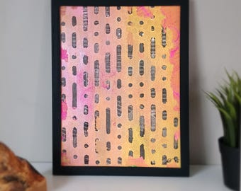 Original Painting | Modern Abstract Art | Unique Colorful Wall Hanging