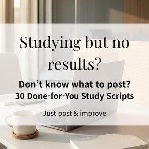 30 Lernrollen, Prüfungstipps, Kit für Studenten