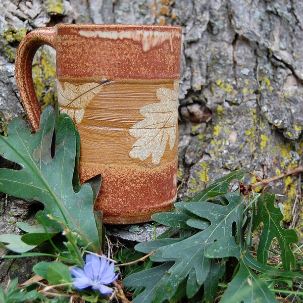 Oak Leaf Coffee Mug