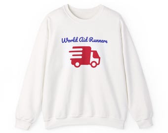 World Aid Runners Unisex Heavy Blend ™ Rundhals-Sweatshirt