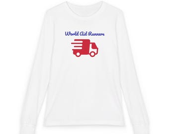 World Aid Runners Jugend Jersey Langarm-T-Shirt