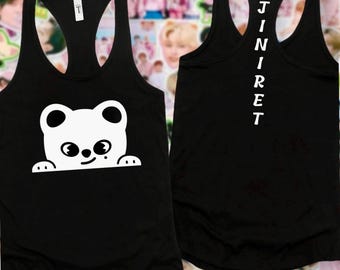 SKZOO Jiniret Hyunjin Racerback Tank Top | Stray Kids Kpop Fan Apparel