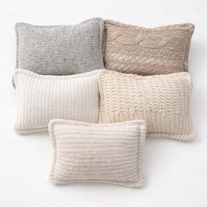 Paquete de 5 almohadas para recién nacidos, de tejido grueso, para fotografía de bebés.