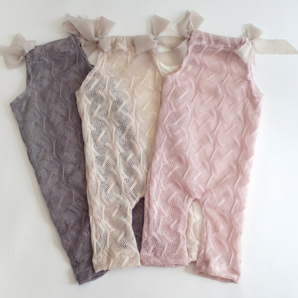 Cream Lace Romper Etsy