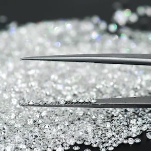 3mm 5pcs-60pcs Lot Round D Color Lab Grown Diamond VVS1 GIE Certified Loose Gemstone