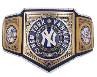 New York Yankees Championship Replica Belt – Wrestling Style Fan Memorabilia