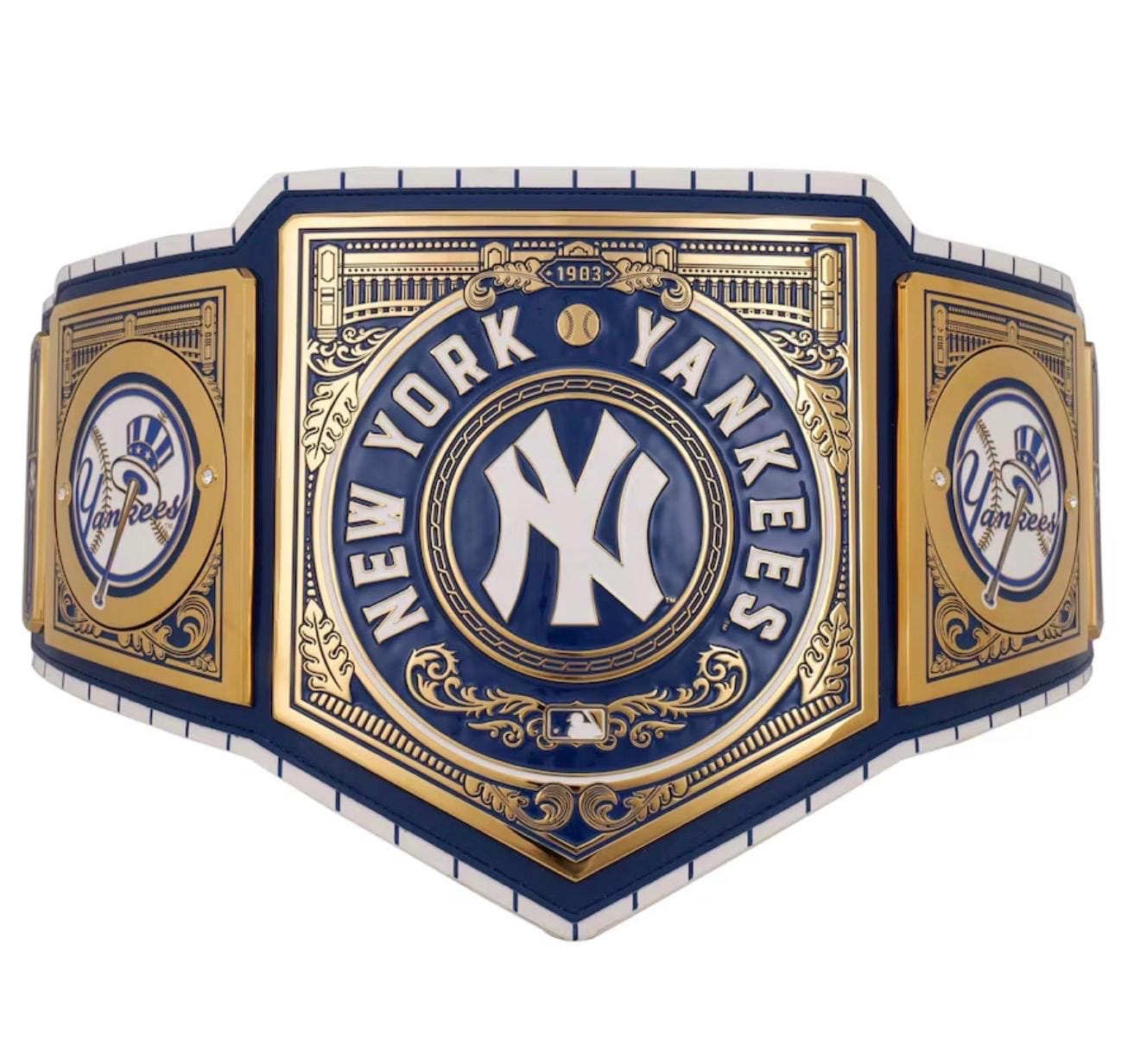 Ny Yankees Belt - Etsy