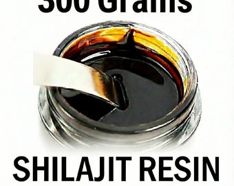 Pure Himalayan Shilajit Resin, Gold Graded, Organic, Fulvic Acid (300 Grams)