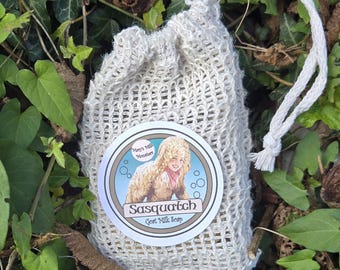 Sasquatch-Ziegenmilchseife mit Lagerfeuerduft