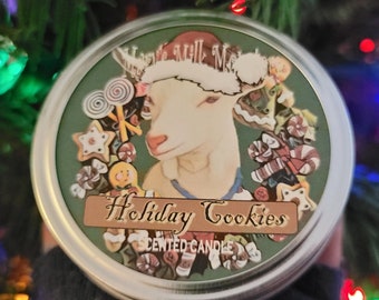 Holiday Cookie Scented Candles