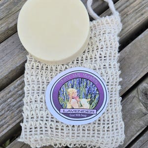 Lavender Goat Milk Soap with Olive Oil