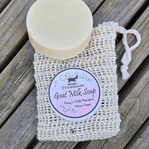 Unscented Three Ingredient Goat Milk Soap
