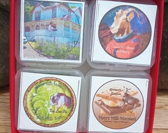 Paquete de muestra de jabón de leche de cabra edición verano