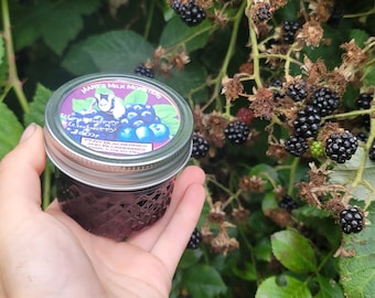 Kernlose Blaubeer-Brombeer-Marmelade