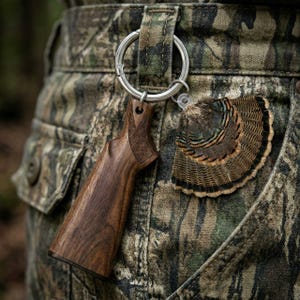 Turkey Hunting Keychain | Gift for hunter