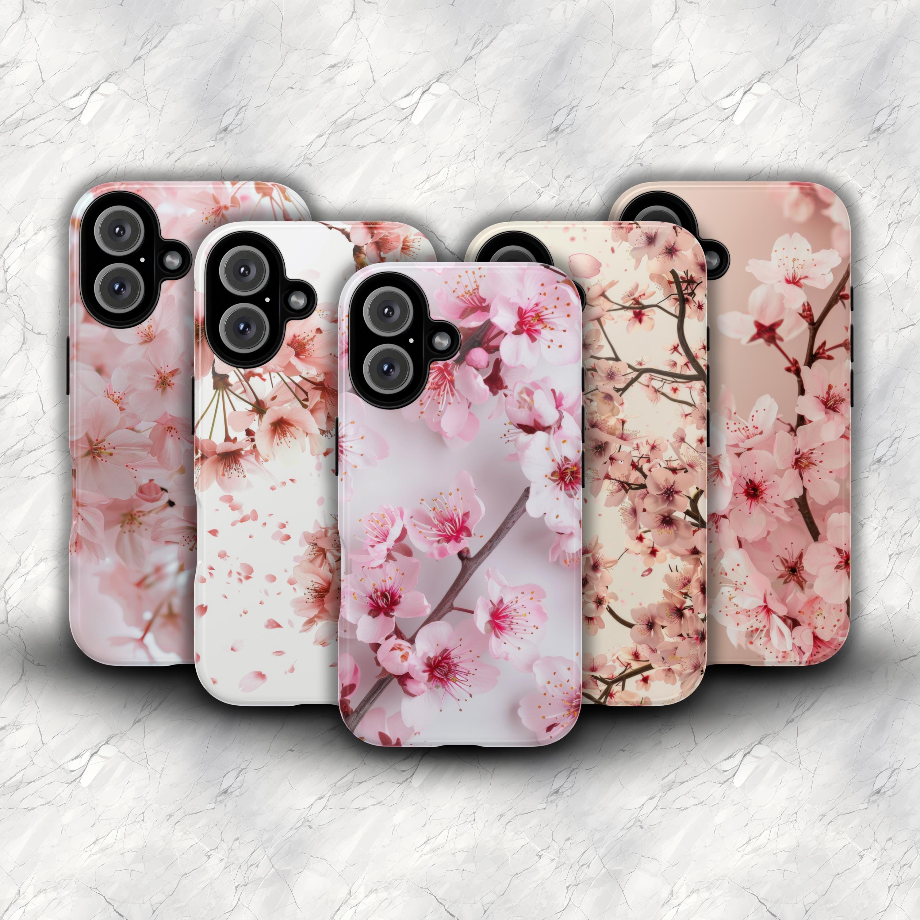 Pink Cherry Blossom Iphone 12 Pro Max Case Pink Cherry Blossom Phone Case  IPhone 17 Pro