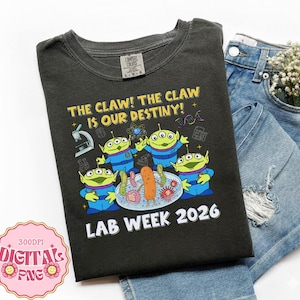 Aliens Toy Story Lab Week 2026 File, Lab Week Story 2026 File, Toy Story Aliens Lab Tech Team Science Png, Instant Download