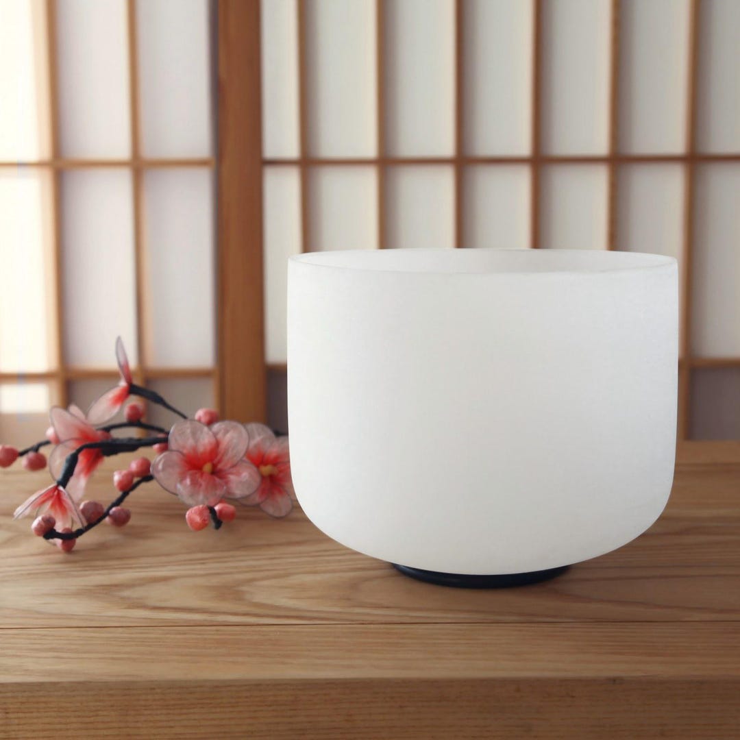 CVNC 432hz High C Note Frosted Crystal Singing Bowl - Etsy