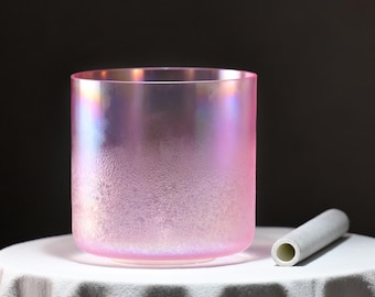 CVNC 432hz Perfect Pitch Frostbloom Crystal Singing Bowl