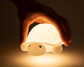 Schildpad siliconen klaplamp nachtlampje voor creatieve sfeer