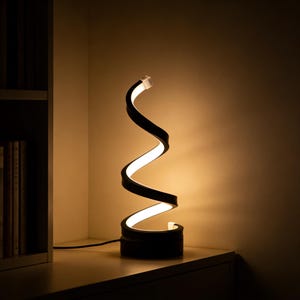 Oplaadbare bureaulamp, energiebesparend, omgevingslicht, artistiek nachtlampje