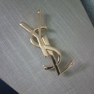 Ysl Brooch Vintage - Etsy