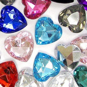 Etereauty Crystal Acrylic Gems Diamonds Large Artificial Fake 80Mm Glass  Jewels 60Mm Clear Decor Wedding Pirate Big Rhinestones 