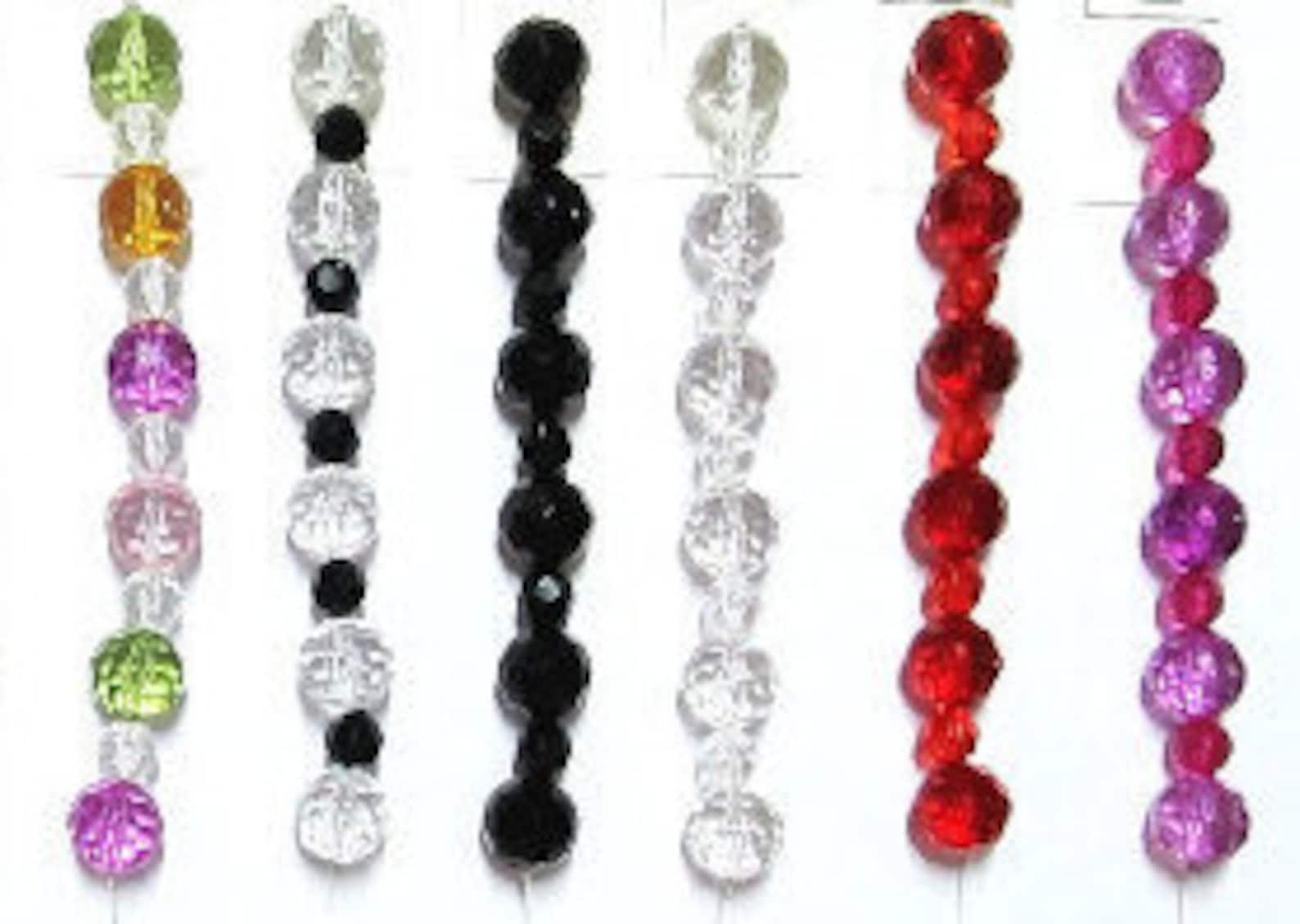 Plastic Beads Bulk For Jewelry Making Montessori DIY Craft Etsy