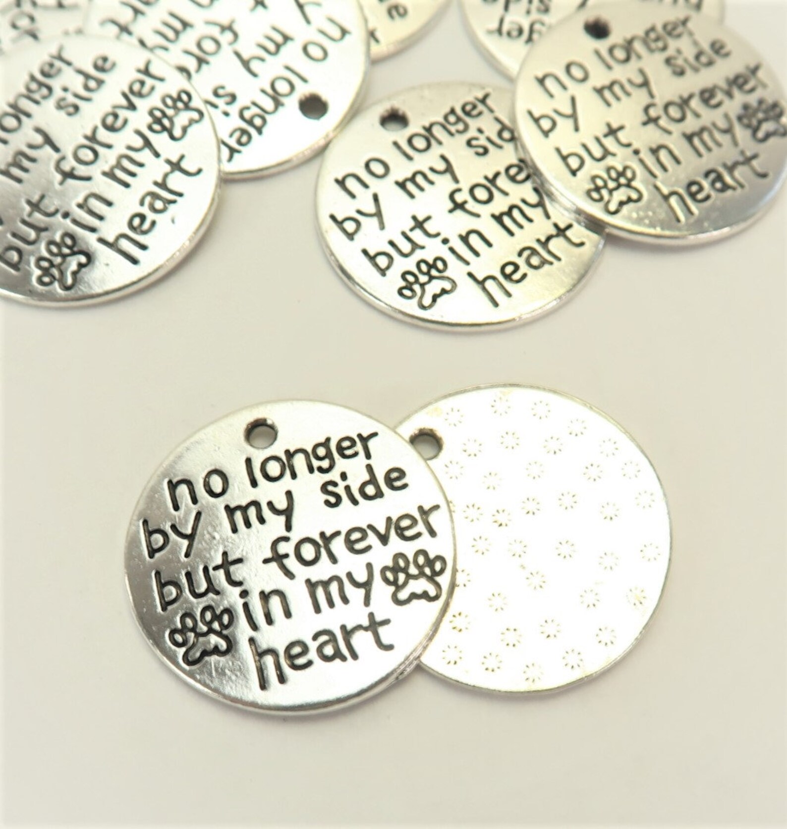 Pet Memorial Charms Dog Charm Pendant for DIY Jewelry Making Etsy