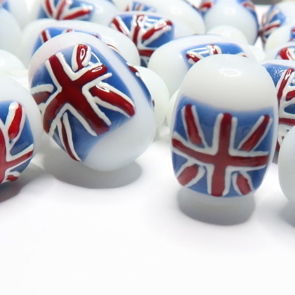 Jewelry With British Flag Etsy