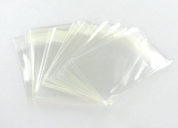 Earring Bags - Self Adhesive Resealable Cello Bags Bulk - Clear Reclosable Plastic Storage Bags Jewelry Supplies - 2x3" _100pcs per pkg