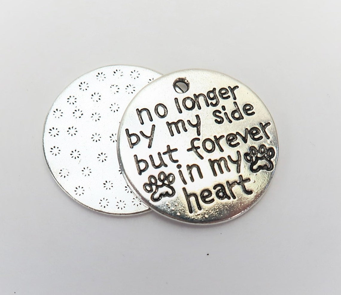 Pet Memorial Charms Dog Charm Pendant for DIY Jewelry Making Etsy