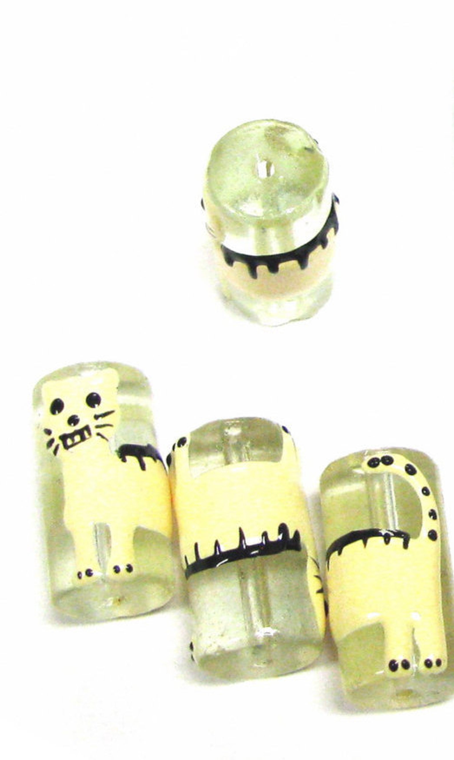 Cat Beads for Bracelets Jewelry Making Kitty Cat for Jewelry Etsy