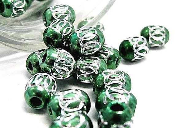 Glass Beads for Bracelet Jewelry Making, Glass Beads Bulk, Craft DIY  Beading Assorted Round 8mm Spacer Bead Finding, Gift for Beader 200 Pcs 