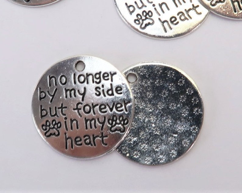 Pet Memorial Charms Dog Charm Pendant for DIY Jewelry Making Etsy