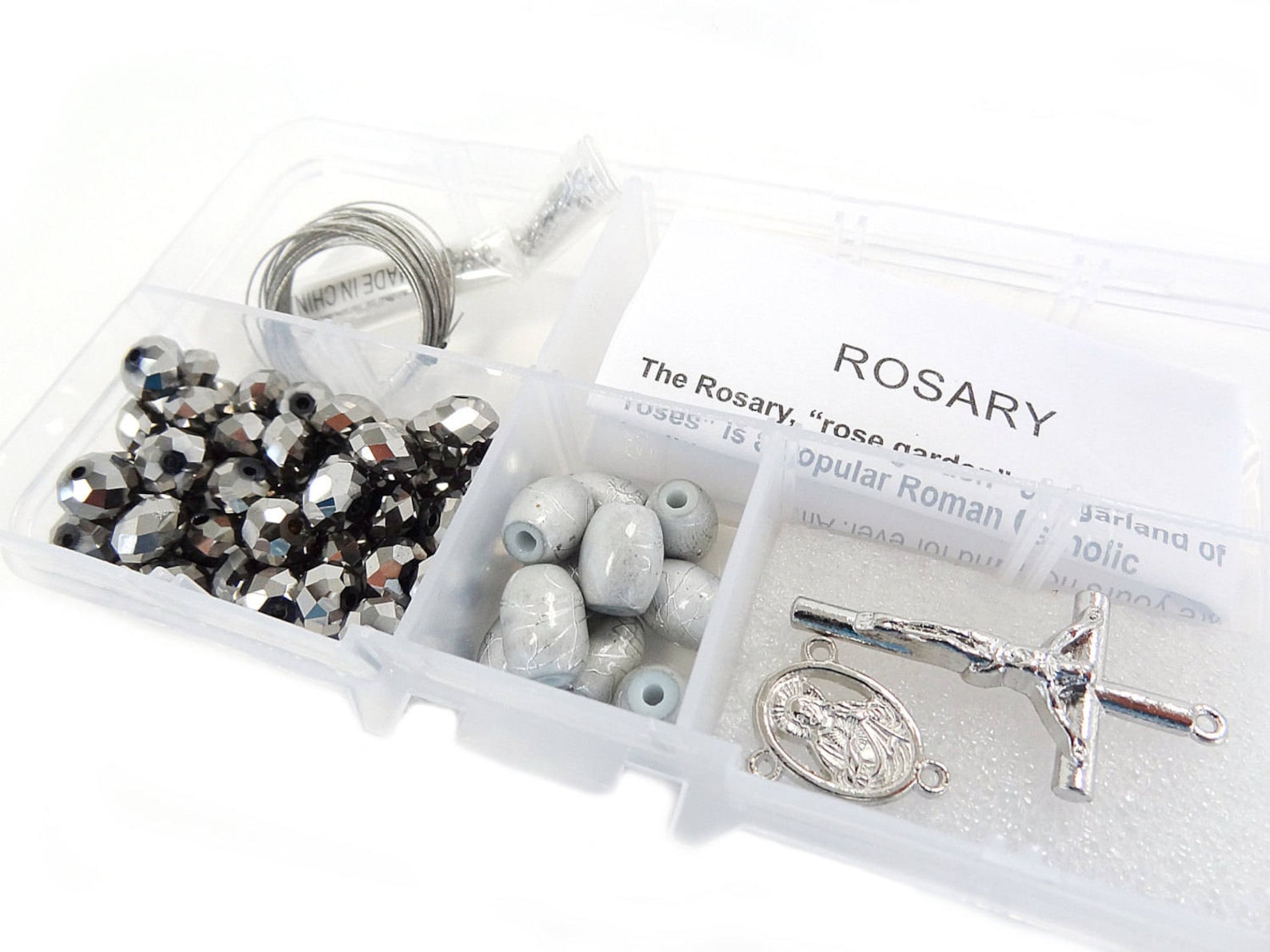 Rosary Making Supplies Necklace Kit Rosary Making Kit for Etsy