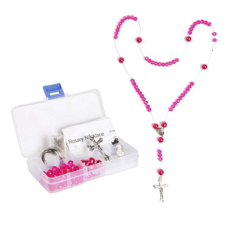 Rosary Making Supplies Necklace Kit Rosary Making Kit for Etsy