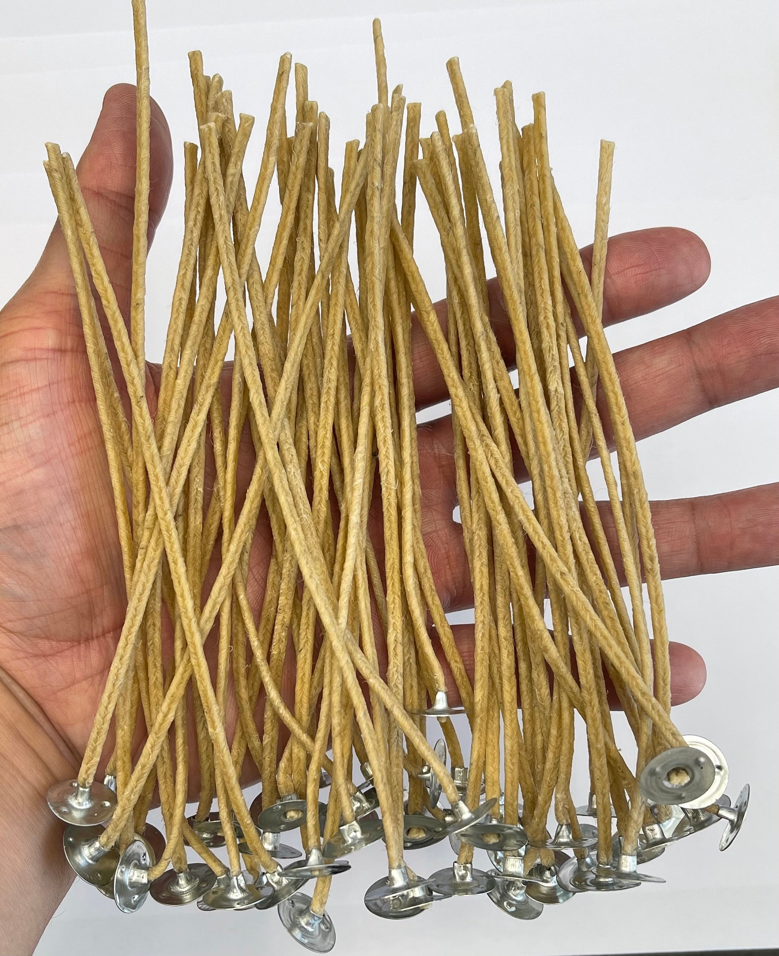 Hemp Wick for Candles Wicks for Candle Making Low Smoke Etsy