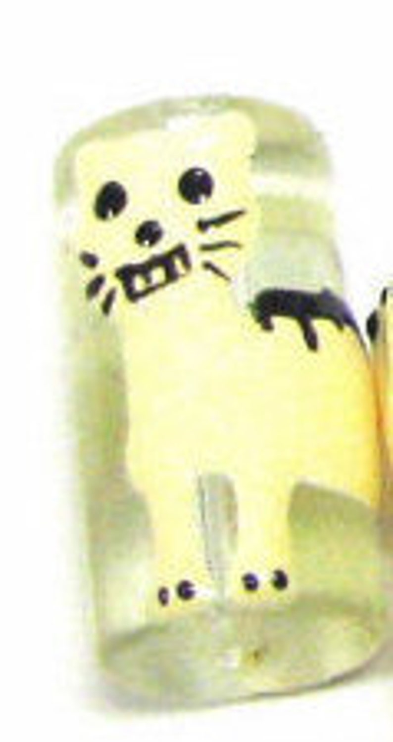 Cat Beads for Bracelets Jewelry Making Kitty Cat for Jewelry Etsy